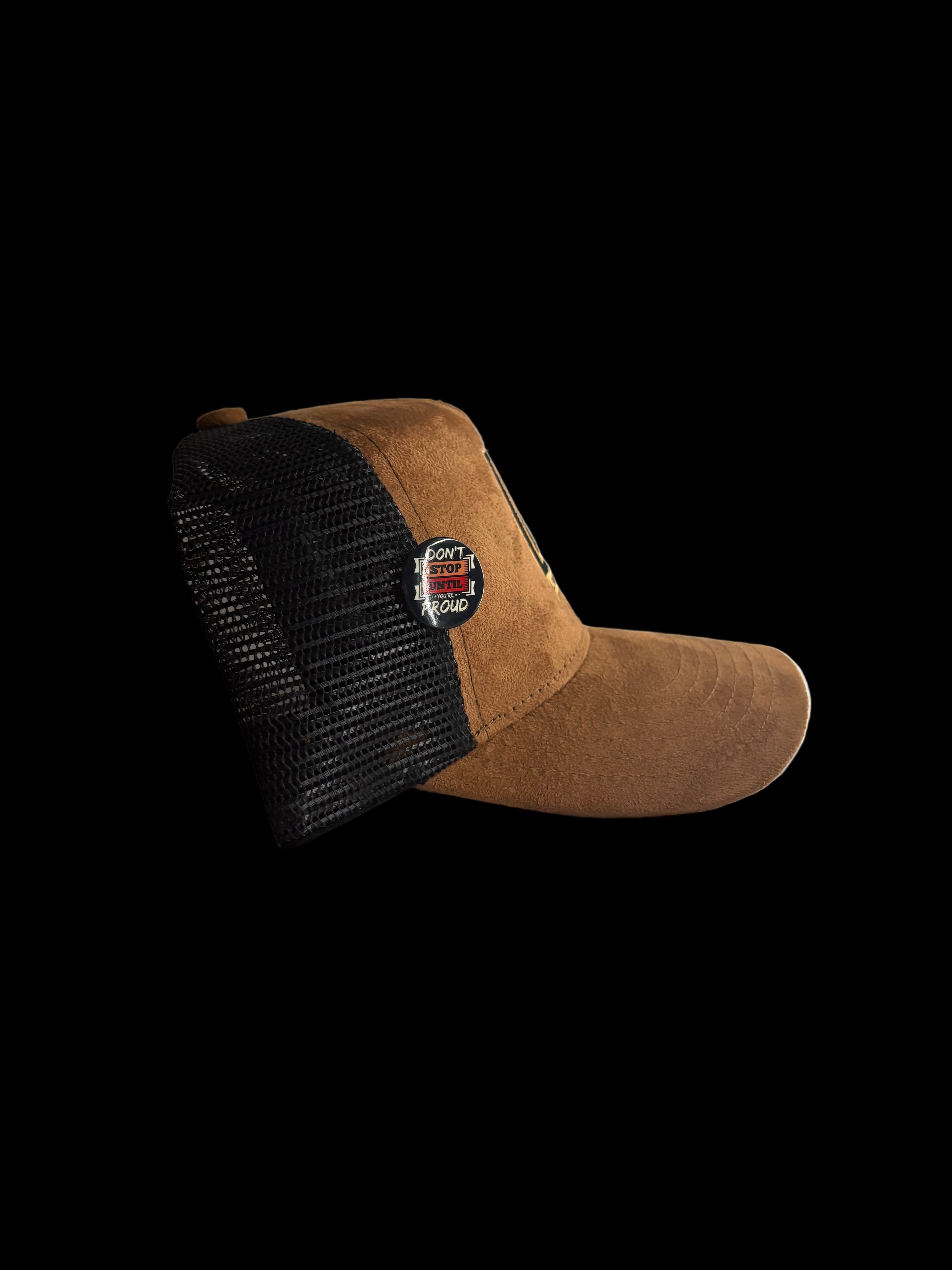 LIVIN RICH HAT (BROWN/BLACK)