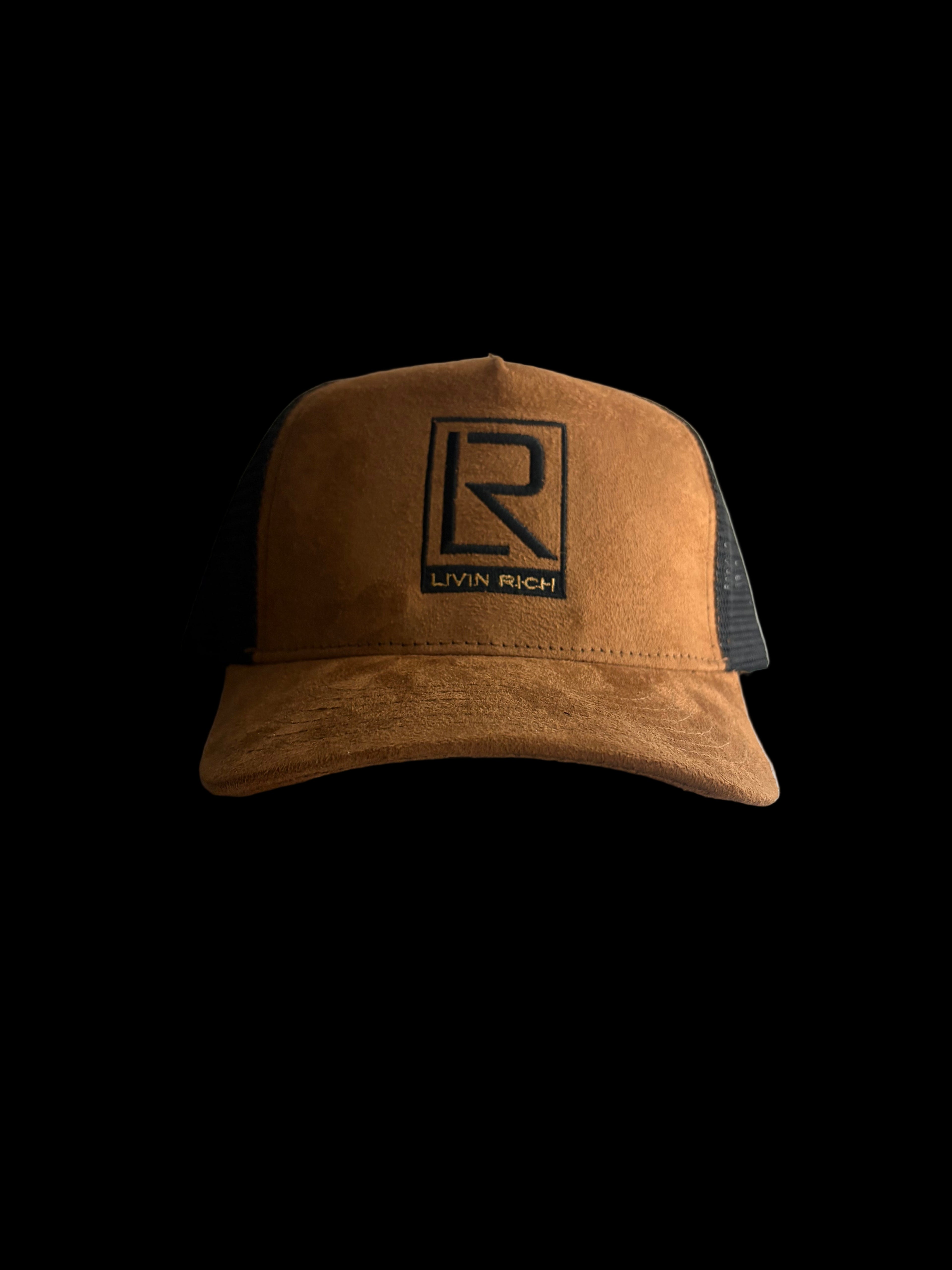 LIVIN RICH HAT (BROWN/BLACK)